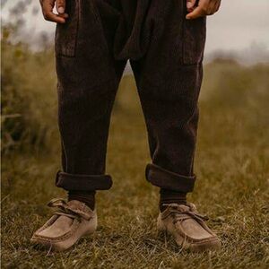 THE SIMPLE FOLK The Corduroy Harem Trouser, Chocolate Size 6-7